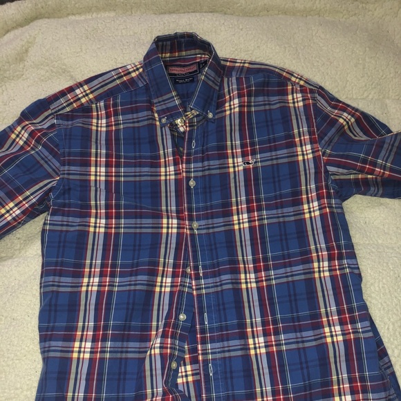Vineyard Vines Men’s M LS button down. - Picture 2 of 4